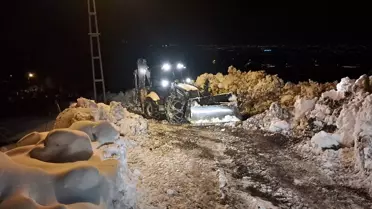 Salıpazarı'nda Karla Mücadele Devam Ediyor