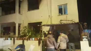 Hatay'da Evde Yangın