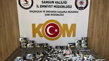 Samsun'da Gizli Makaron Operasyonu