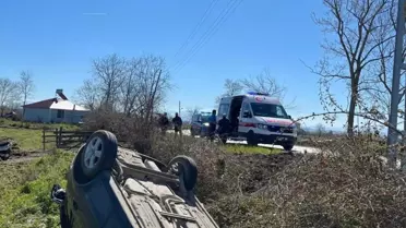 Samsun'da Trafik Kazası: Sürücü Yaralandı