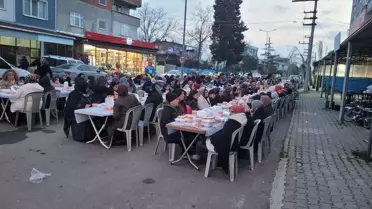 Çarşamba'da Birlik Sofrası Kuruldu