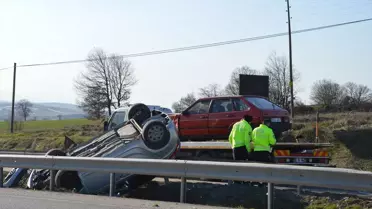 Havza'da Trafik Kazası: 3 Yaralı