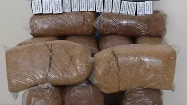 Bafra'da Kaçak Tütün ve Makaron Ele Geçirildi