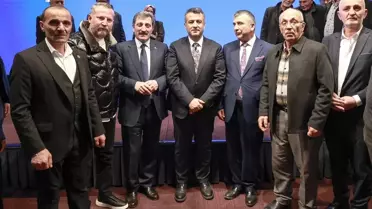 Samsun'da muhtarlar iftar programında bir araya geldi