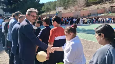 Havza'da Öğrenciler Ramazan Bayramı'nı Kutladı