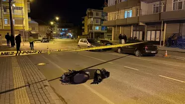 Vezirköprü'de Motosiklet Kazası