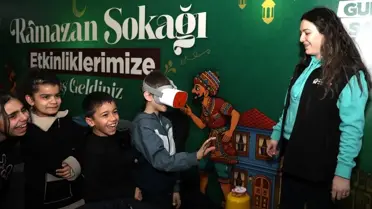 Samsun'da Ramazan Sokağı'nda Bilim Atölyeleri