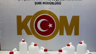 Samsun'da Sahte İçki Operasyonu