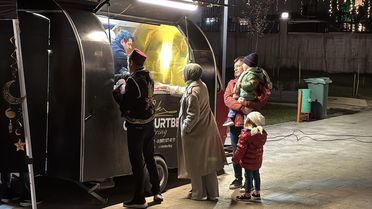 Samsun'da Teravih Sonrası İkramlar