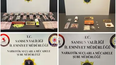 Samsun'da Uyuşturucu Operasyonu: 10 Gözaltı