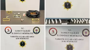 Samsun'da Uyuşturucu Operasyonu: 7 Gözaltı