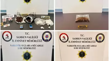 Samsun'da Uyuşturucu Operasyonu: 9 Gözaltı