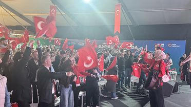 A Milli Takım'ın Kutlaması