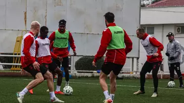 Samsunspor, Shkendija Maçına Hazırlanıyor