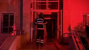 Şanlıurfa'da Elektrik Panosunda Yangın