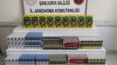 Şanlıurfa'da Gümrük Kaçakçılığı Operasyonu