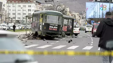 Saraybosna'da Tramvay Kazası: 1 Ölü, 2 Yaralı
