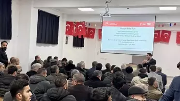 Sason'da Kırsal Kalkınma Toplantısı