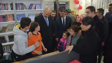 Batman'da Yaşayan Kütüphane Açıldı