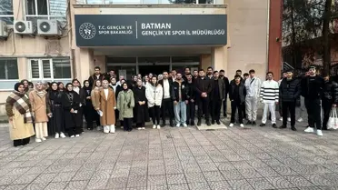 Sasonlu Gençler Ankara'ya Gönderildi