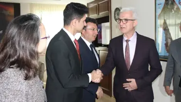 Serik'te Ramazan Bayramı Bayramlaşma Töreni