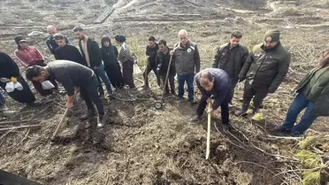 Eskişehir'de Orman Yangını Sonrası Ağaçlandırma Başladı