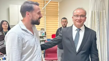 Hastane Başhekimi Yolbaş, Poliklinikleri Ziyaret Etti