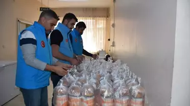 Siirt'te 103 Aileye Yemek Yardımı