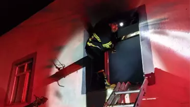 Kurtalan'da Ev Yangını