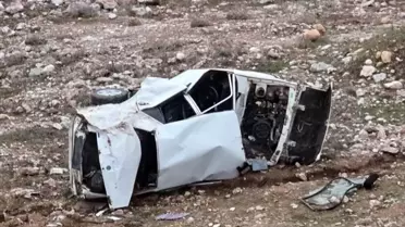Siirt'te Otomobil Devrildi: 3 Yaralı