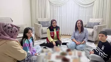 Siirt'te Ebeveyn Kaybı Yaşayan Ailelere İftar Ziyareti