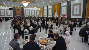 Silopi Kaymakamı Partal, şehit ve gazi yakınlarıyla iftar yaptı