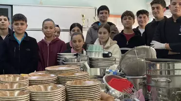 Sındırgı Lisesi'ne Mutfak Ekipman Desteği