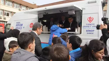Sinop'ta Mobil İkram Aracı Tanıtıldı