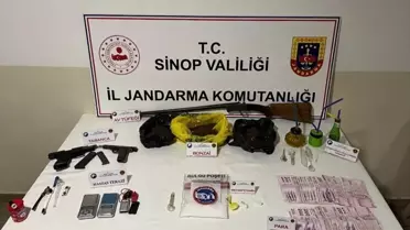 Sinop'ta Uyuşturucu Operasyonu: 2 Tutuklama