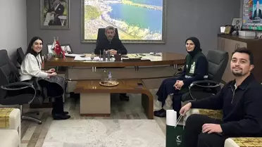 Yeşilay'dan Başkan Akbaş'a Ziyaret