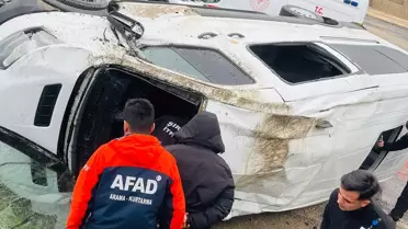 Şırnak'ta Minibüs Devrildi: 9 Yaralı