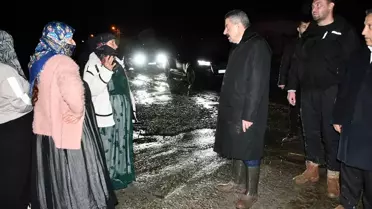 Şırnak'ta Sağanak Yağış Hayatı Olumsuz Etkiledi