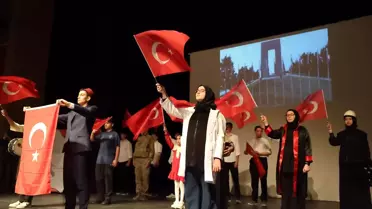 Sivas'ta İstiklal Marşı Programı