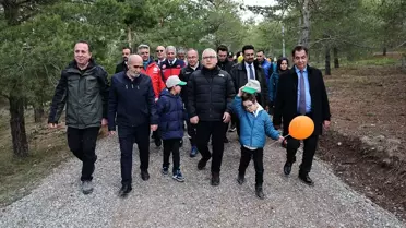Sivas'ta Şehitler Anısına Yürüyüş Parkuru Açıldı