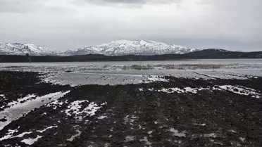 Sivas'ta Tarım Arazileri Su Altında Kaldı