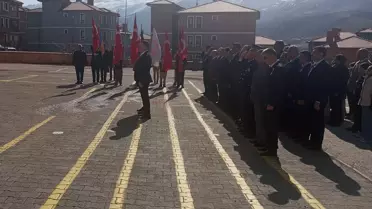 Sivrice'de 18 Mart Şehitleri Anma Günü ve Çanakkale Deniz Zaferi dolayısıyla tören yapıldı