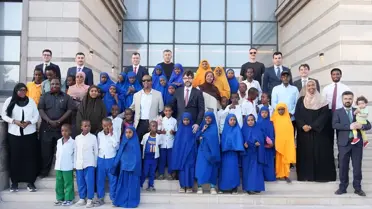 Somali'de İşitme Engelli Çocuklara Özel Film Gösterimi