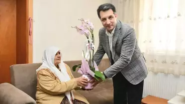 Kaymakam Canpolat, Şehit Ailelerini Ziyaret Etti