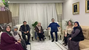 Suluova Kaymakamı Gürçam şehit ailesiyle iftar sofrasında buluştu