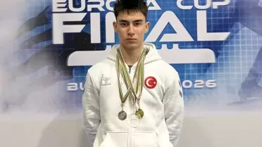 İlyas Karadağ'dan Avrupa Kupası'nda Başarı