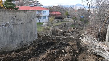 Suşehri'nde Yol Yapım Çalışmaları