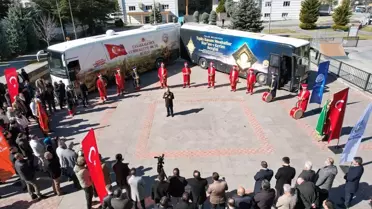 Talas'ta otobüslere kurulu 2 gezici müzenin açılışı yapıldı