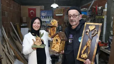 İbrahim Topçu'nun Ahşap Tutkusu