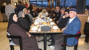 Taşova'da gazi ve şehit aileleri onuruna iftar programı düzenlendi